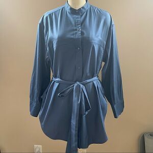 Vince Blue Button Down Shirt